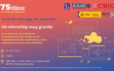 L’IMB-CNM entrega aquesta setmana els premis del concurs “Un microxip molt gran”