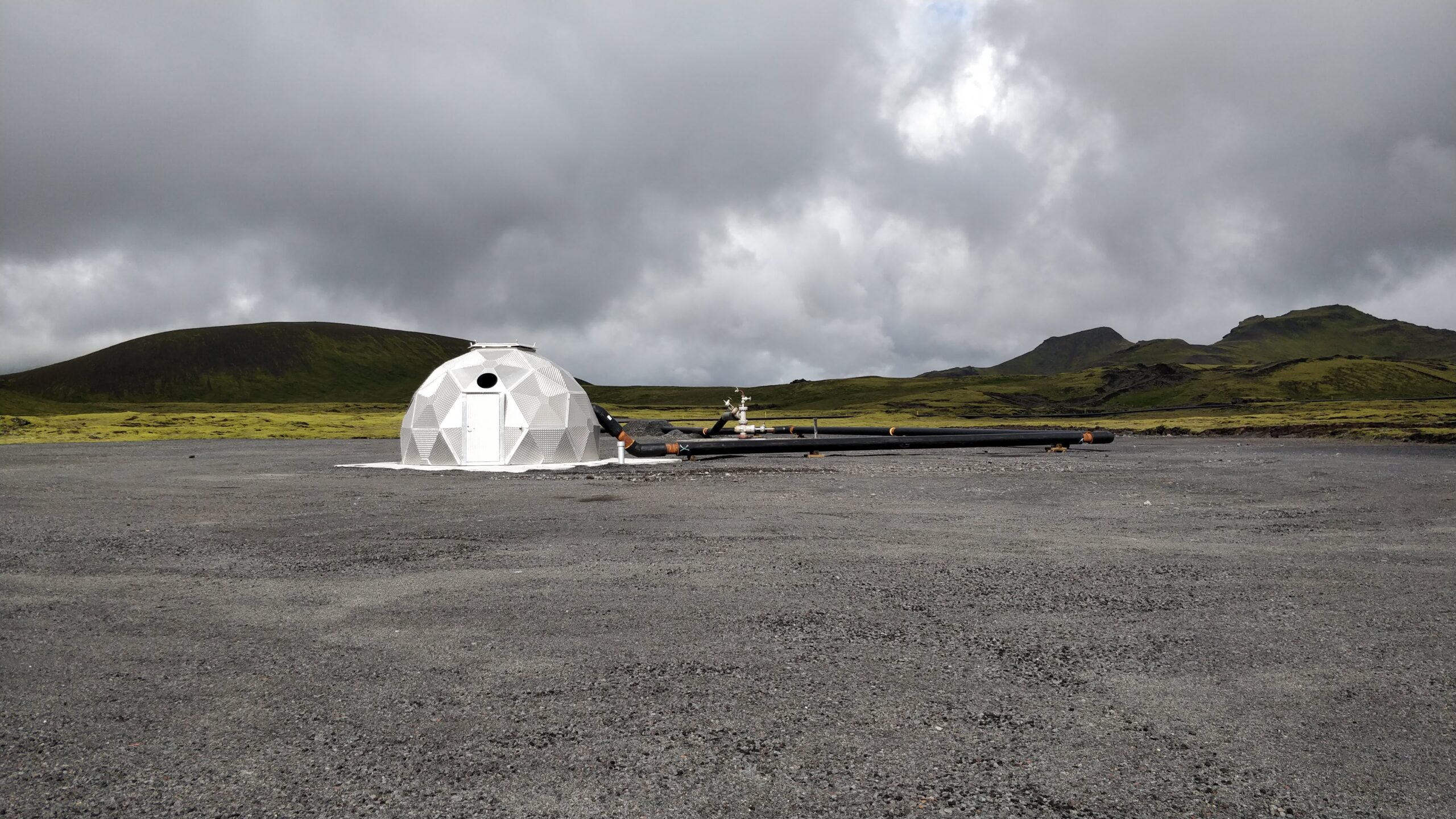Campo geotérmico de Hegill, en Islandia, donde se realizó el estudio. / Pilar Sánchez