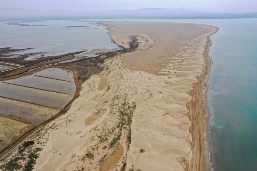 Imagen del Delta del Ebro desde dron (Jordi Pagès / CEAB-CSIC) Imagen del Delta del Ebro desde dron (Jordi Pagès / CEAB-CSIC)
