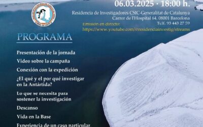 La Residència d’Investigadors acoge una jornada para explicar todo lo que hay que saber sobre las campañas de investigación en la Antártica